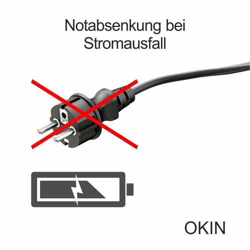 TERRA 42-E  elektrisch verstellbarer Lattenrost Motorrahmen mit Notabsenkung - Bild 13 von 15