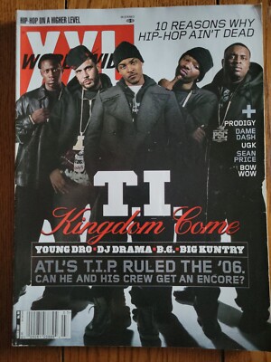 XXL MAGAZINE T.I MARCH 2007 YOUNG DRO BG DJ DRAMA PRODIGY