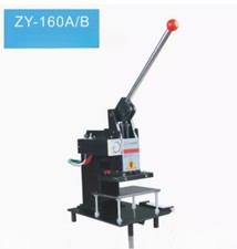 220V Manual Hot Foil Stamping Machine Leather Logo Embossing Machine 15CM 10CM
