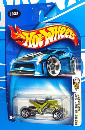 Hot Wheels 2003 First Editions Lot Whip Creamer Boom Box Audacious Sand Stinger - Bild 5 von 6