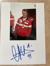 Autograf Carlos Checa Moto GP Superbike Mistrz świata Motocykl Grand Prix