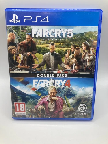 SONY PLAYSTATION 4 - Jeu Vidéo PS4 Double Pack - Far Cry 4 / Far Cry 5