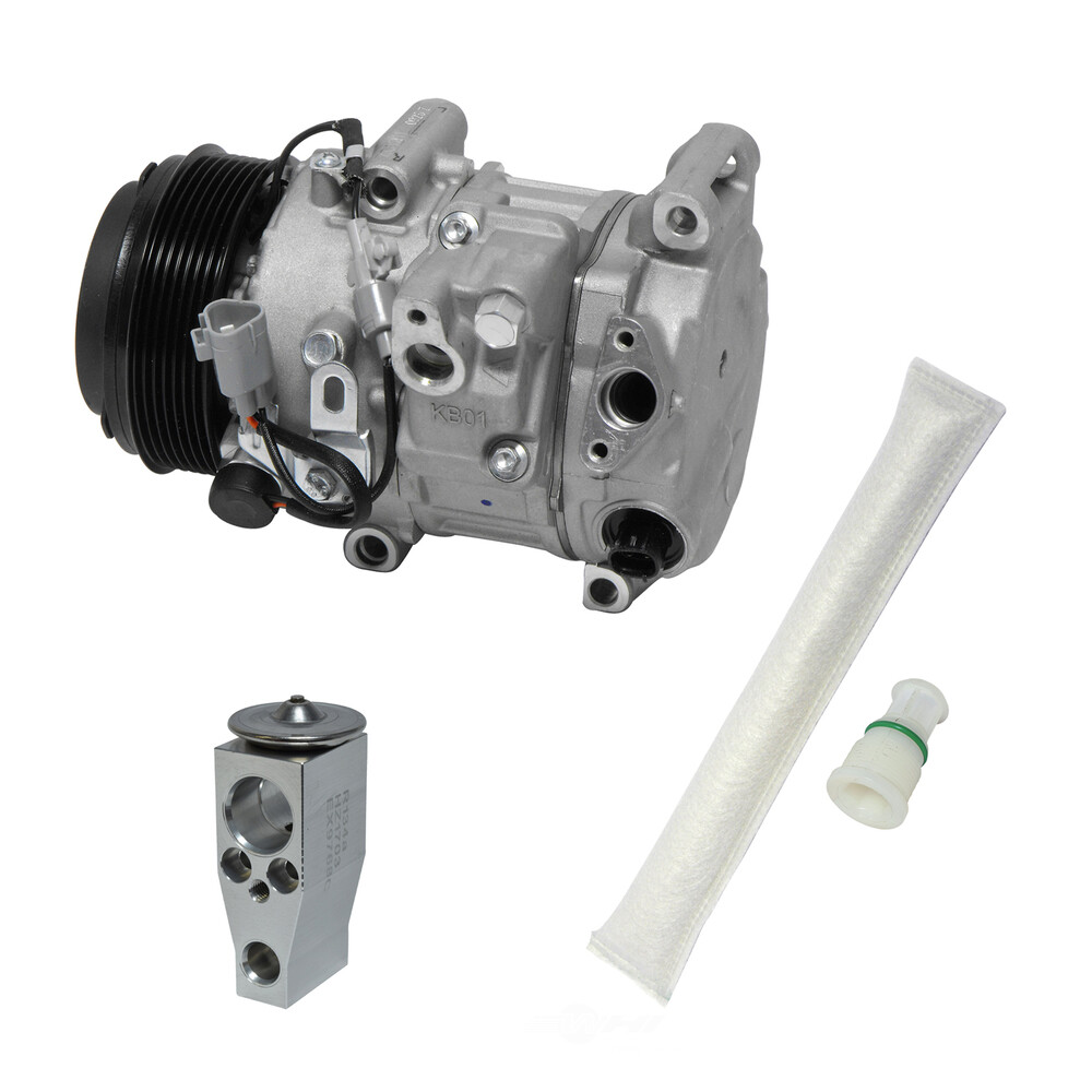 A/C Compressor Kit-Short Compressor Replacement Kit UAC fits 13-16 ...