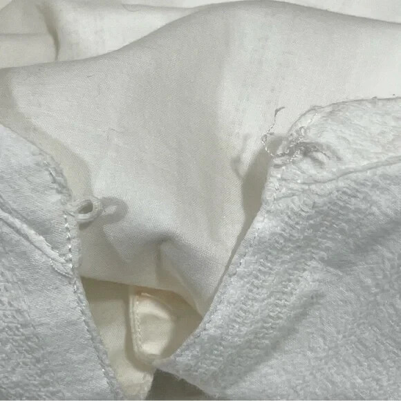 Splendid Collection White Maxi Dress XS Cotton Ti… - image 14