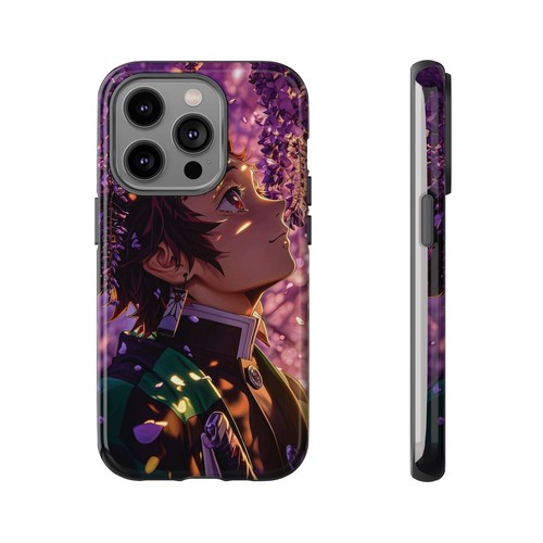 Phone Case, Tanjiro Anime Phone Case for iPhone, Otaku Gift, Demon Slayer Fan, - 第 74/221 張圖片
