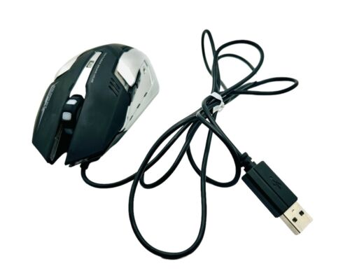 Mouse para juegos Lingyi- M102 / mouse para juegos deslumbrante (negro / gris)  - Imagen 1 de 3