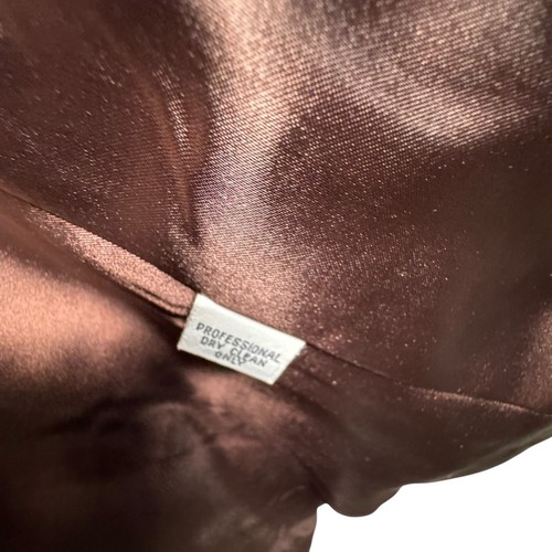 SCHOTT Hombre Chaqueta de Lana Abrigo Talla Grande Marrón Bolsillos Carga - Imagen 7 de 8