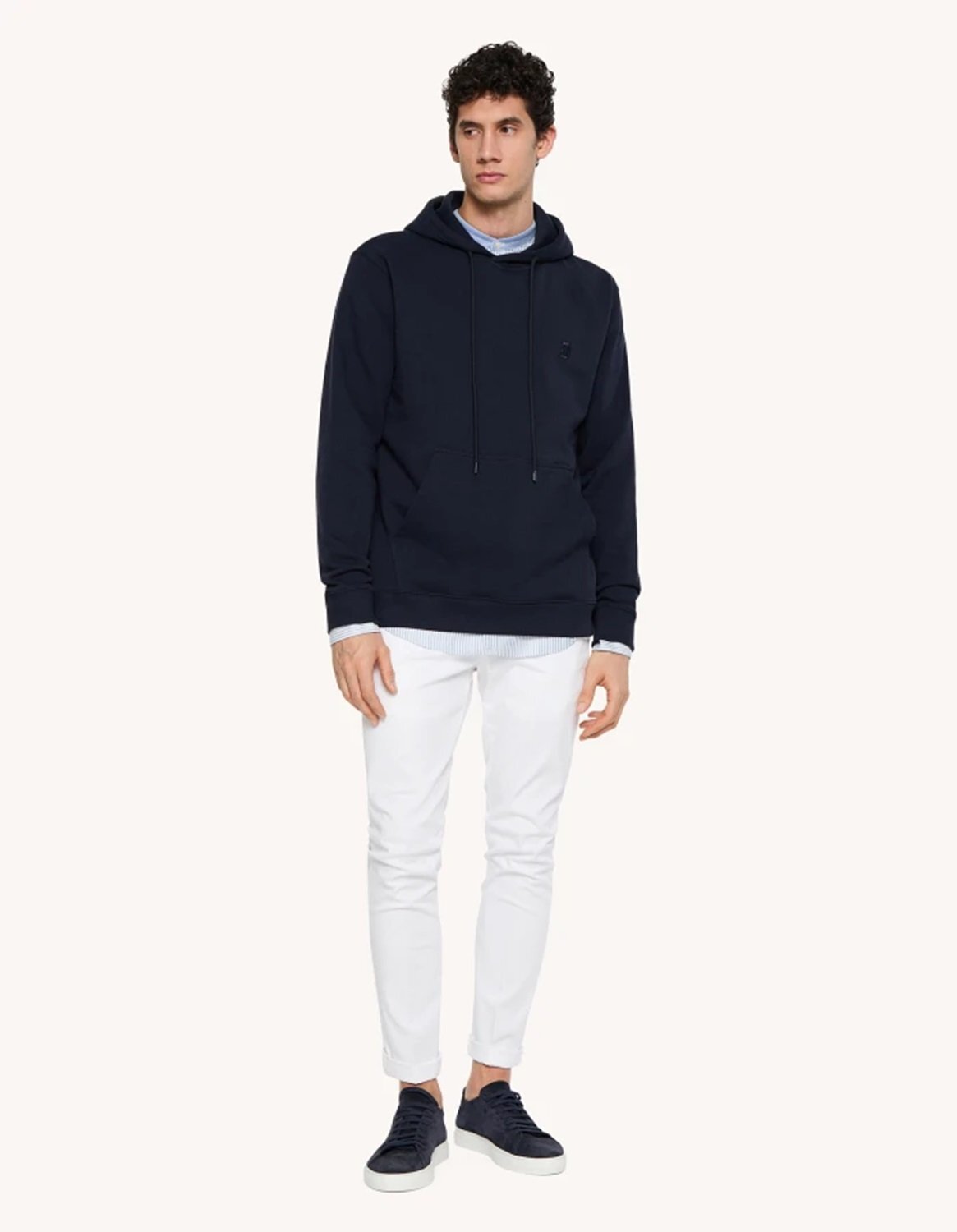 Фелпа маника лунга да Уомо Дондуп цвета Тальи сине-темно-синий 31290₽