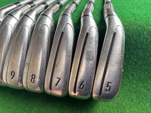 TaylorMade M6 Iron Set 5-9+PwAw 7pc RH FUBUKI graphite shaft Flex Regular Used - Picture 12 of 14