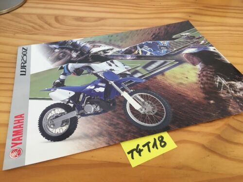 Yamaha WR250Z Wr250 Z Wr 250 Prospekt Katalog Moto Prospekt Catalog - Bild 1 von 2
