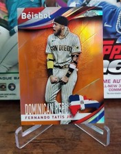 2022 Topps Chrome Update Fernando Tatis Jr. Beisbol Insert Orange Refractor /25