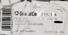 General Cable 2113184 22/2P Unjacketed DT222P DFW Distributing Frame Wire /100ft