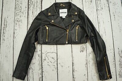 Moschino H&M leather jacket H&MOSCHINO biker jacket leather Moschino H&M leather jacket H&MOSCHINO biker jacket leather