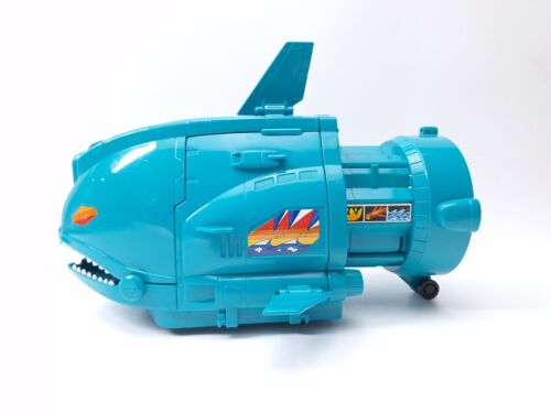 Battle Beasts SHOCKING SHARK Station de transport 1987 Vintage Takara Hasbro - Photo 3 sur 13