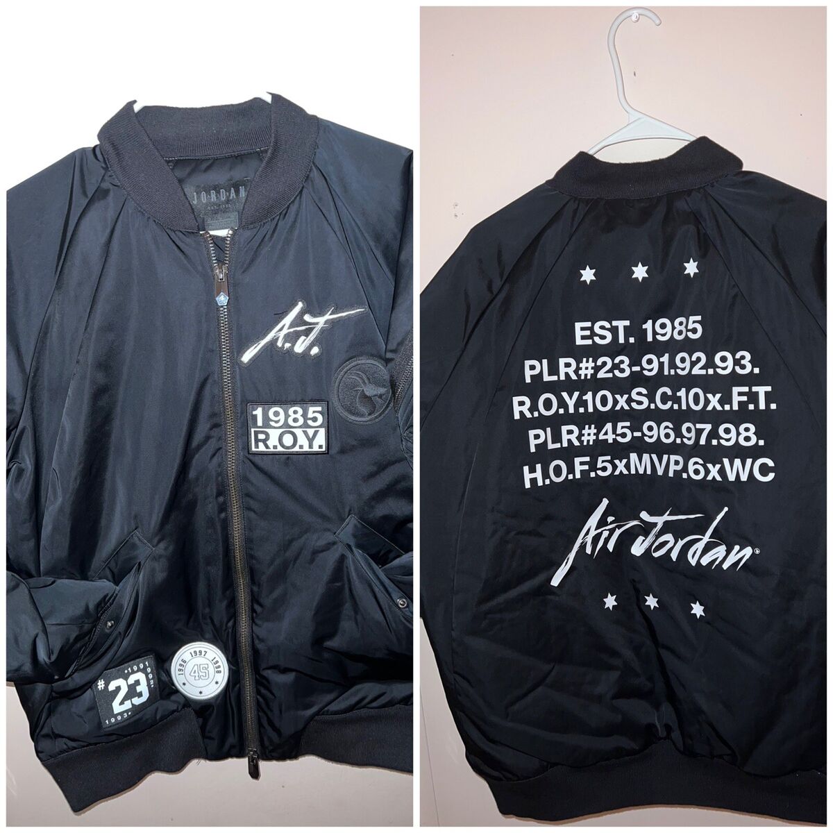 Air Jordan R.O.Y Bomber Jacket | eBay Air Jordan R.O.Y Bomber Jacket | eBay