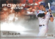 2019 Topps Stadium Club Power Zone #PZ-21 Mike Piazza New York Mets Baseball