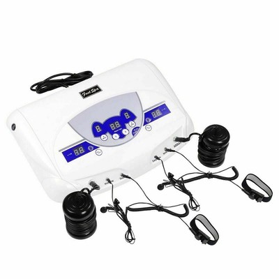 Simple Dual User Detox Ionic Foot Bath Ion SPA Machine Cell Cleanse + MP3 Arrays