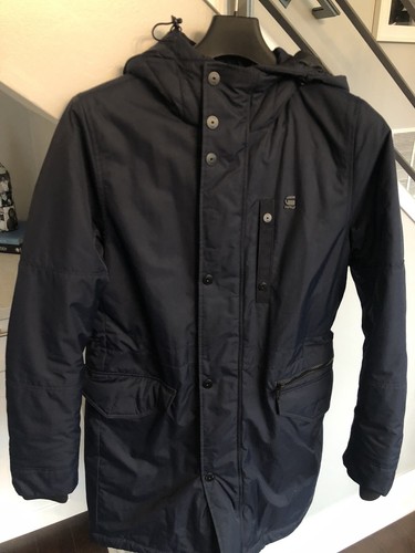 G Star Raw Mens Navy Winter Coat | eBay