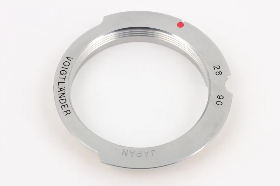 [Casi COMO NUEVO] Anillo adaptador bayoneta Voigtlander M L39 para 28/90 mm de JAPÓN Foto 2 de 4