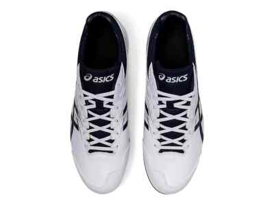 ASICS NEOREVIVE 4 1123A022 103 White Navy Baseball Cleats | eBay