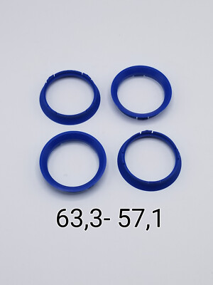 Kt 4 Anell D Centraggo Da 74,1 mm A 72,6 mm Per Cerch n Lega