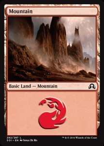 Mountain (292) - Foil x1 - Shadows Over Innistrad - NM-Mint, English - Shadows O