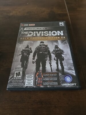 Tom Clancy's The Division Gold Edition (Missing 5th Disc) Complete 5 Disc Set