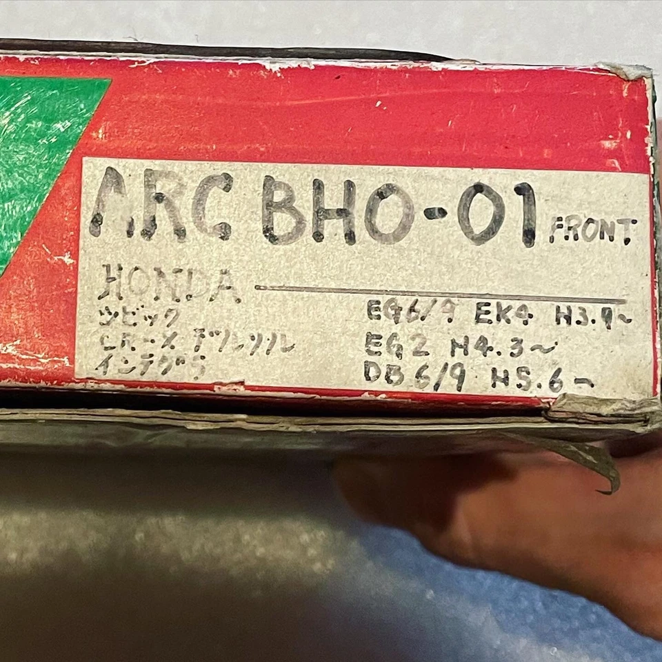 ARC Japan Rare Front Brake Pads For Honda Civic EK4 EG6 Integra Type R Spoon JDM - Imagem 4 de 4