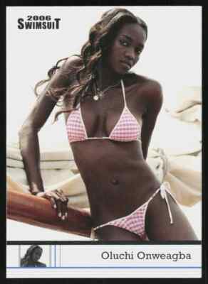 2006 SPORTS ILLUSTRATED SWIMSUIT - Very Hot & SEXY Card #63 - OLUCHI ONWEAGBA