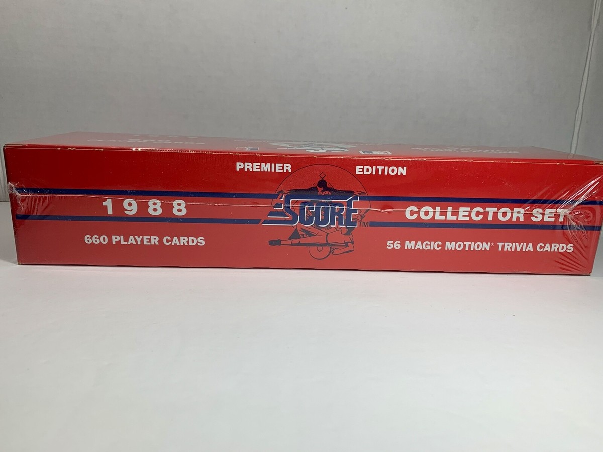 1988 Score 660 Collector Set Premier Edition Baseball Trading