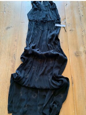 knee length dresses for ladies Sau Lee Isabella Maxi Dress, Black main image 1