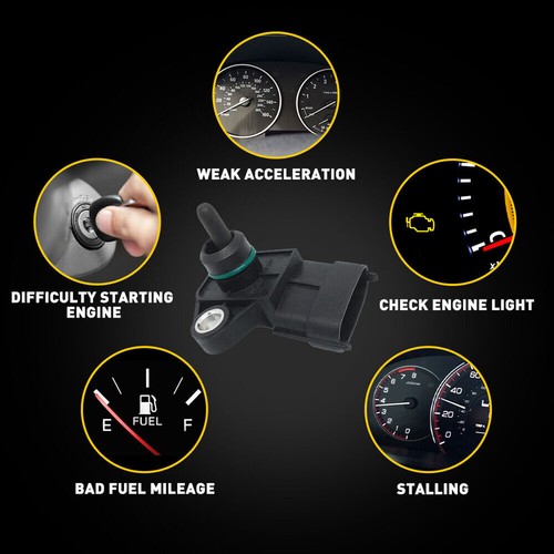 Sensor MAP de presión absoluta colector para Kia Sorento Sportage 2.4L 3.3L 11-14 A - Imagen 9 de 10