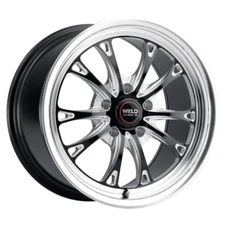 WELD RACING Belmont Drag S157 17X10 5X120 ET42 Gloss Black Milled (Qty of 1)