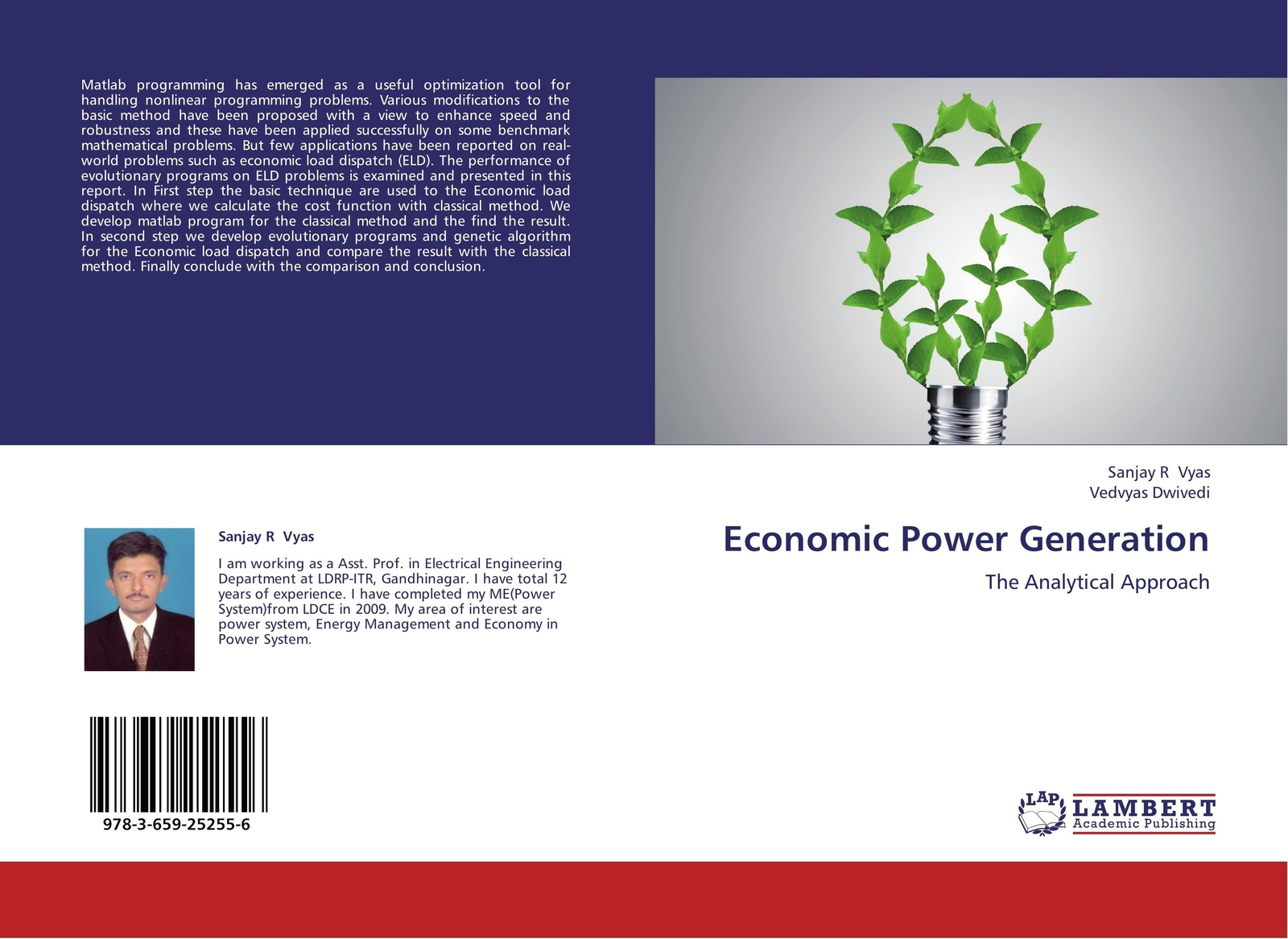 Thumbnail - Sanjay R Vyas (u. A.) | Economic Power Generation | Taschenbuch |