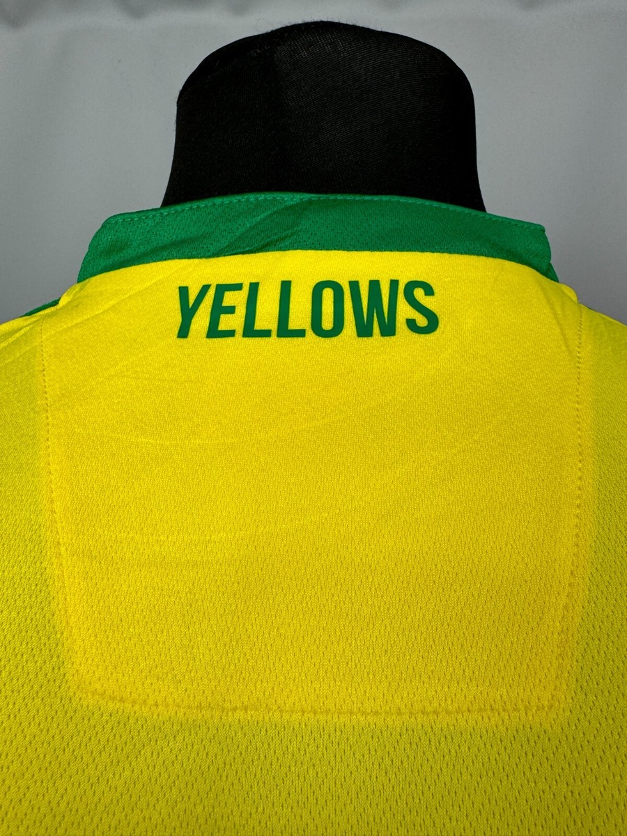 Maillot Domicile Norwich City 2016-2017 The Canaries Errea Taille L - Jaune - Occasion Excellent état