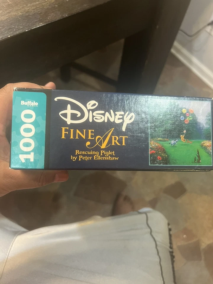 Póster de búfalo rompecabezas de 1000 piezas de lechón rescatador Winnie the Pooh de Disney bellas artes Foto 2 de 3