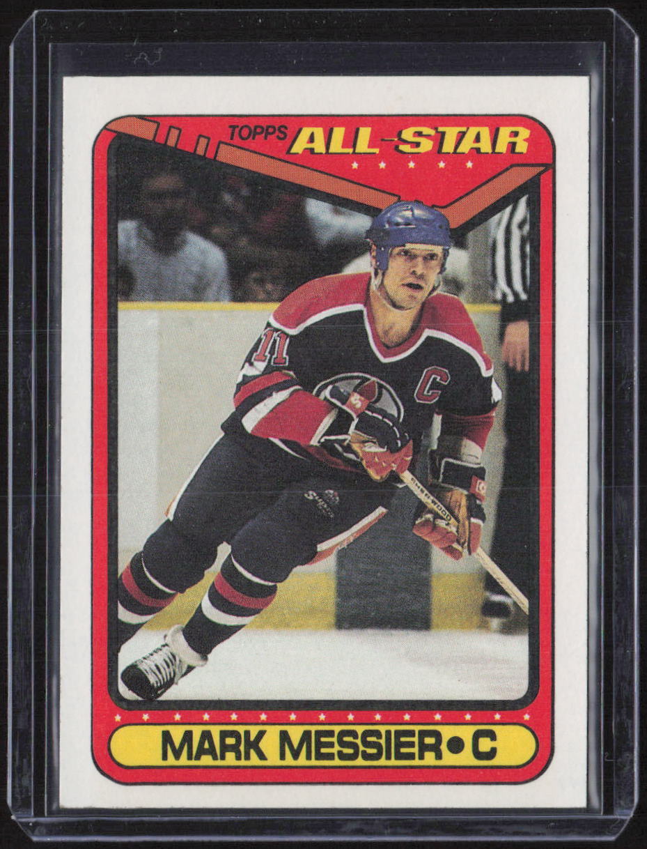 1990-91 Topps #193a Mark Messier