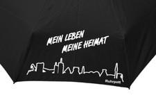 Umbrella Ruhrpott Ruhr area pocket umbrella black white gift