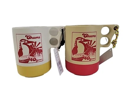 CHUMS Camper Mug 20FL OZ BPA Free Outdoor Stackable Hot Cold Liquid Durable Cup
