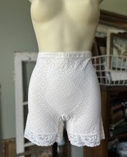 RENETTE FOUNDATIONS VINTAGE GIRDLE X-LARGE 31-32 LACE LINGERIE HIGH WAISTED