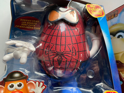 Marvel Hasbro Mr Potato Head Spider-Man, Iron Man Bundle NEW