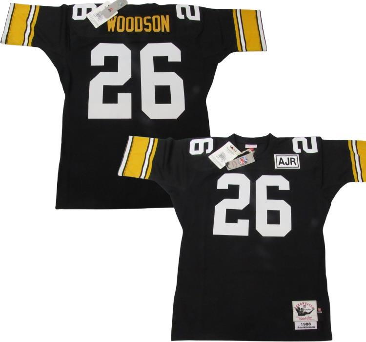 New 1988 Rod Woodson #26 Steelers Mens Mitchell & Ness AUTHENTIC AJR Jersey $300