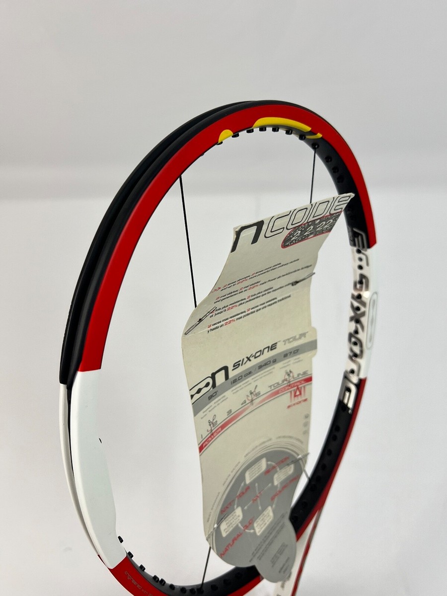 NEW Wilson N Code Six One Tour 90, 4 3/8 Roger Federer 2006
