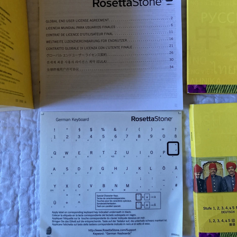 Rosetta Stone German Level 1-5 Set for PC, Mac (missing Audio Companion Level 1) - Image 4 of 4