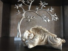 Decorative Sleeping Cherub Angel Indoor Outdoor Garden Statue