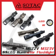 M622V M323V IR Illuminator & White LED Dual Output Weaponlight QD Mount SOTAC