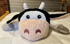 Melissa  Doug Pillow Plush Cuddle Cow Calf Lrg/Jumbo 29" Plushy Stuffed Animal