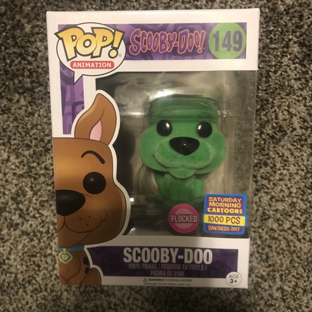 Funko Pop Animation Scooby Doo Green Flocked #149 SDCC 1000pcs for sale online | eBay