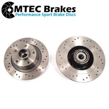 Renault Megane Coupe RS 250 265 265 Trophy 275 Rear Drilled Brake Discs 290mm