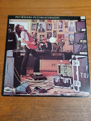 Pat Travers - Putting It Straight Vinyl Record 1977 